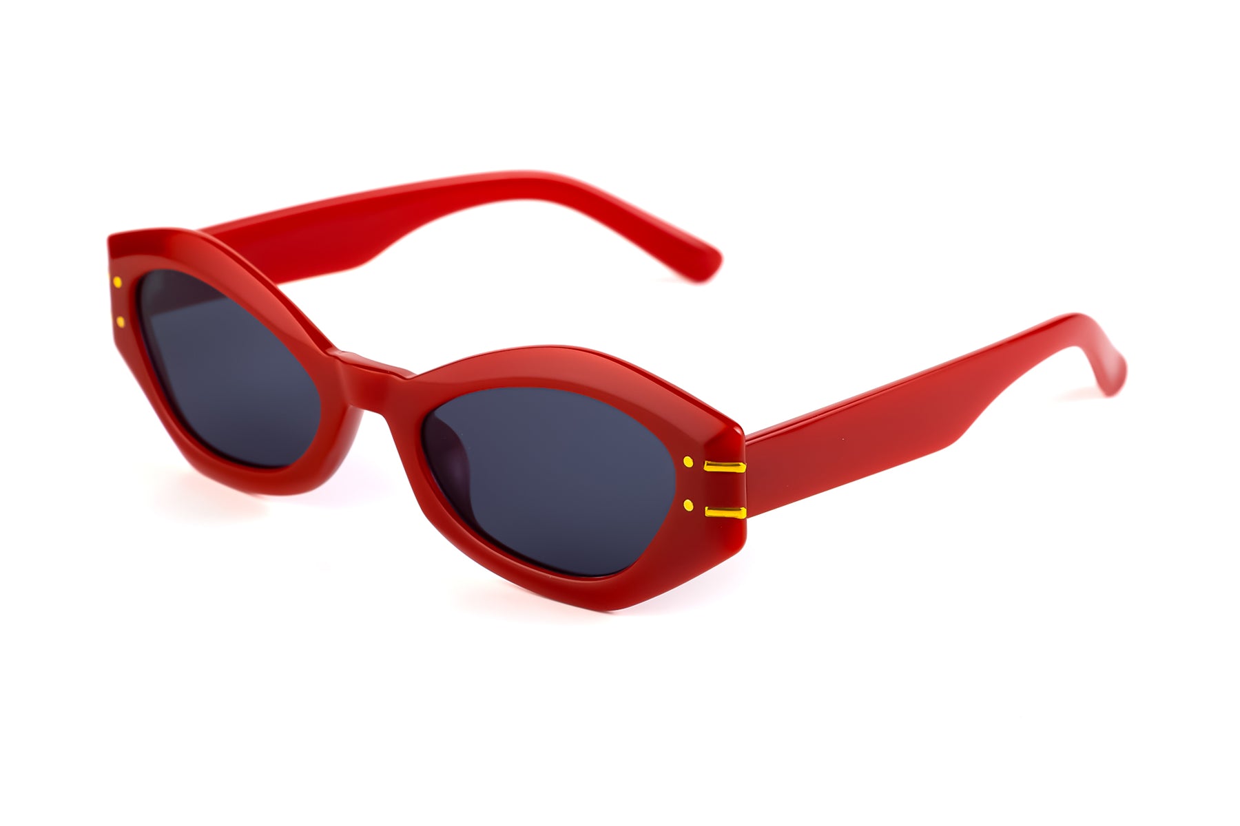 Slim Retro Cat Eye Sunglasses 5888