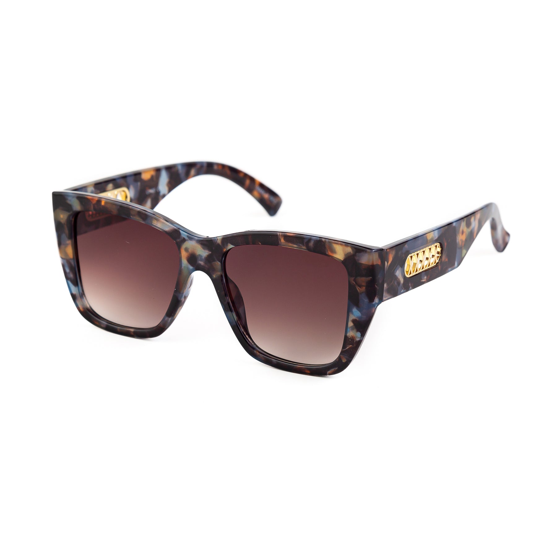 Marble Oversized Square Sunglasses 5898