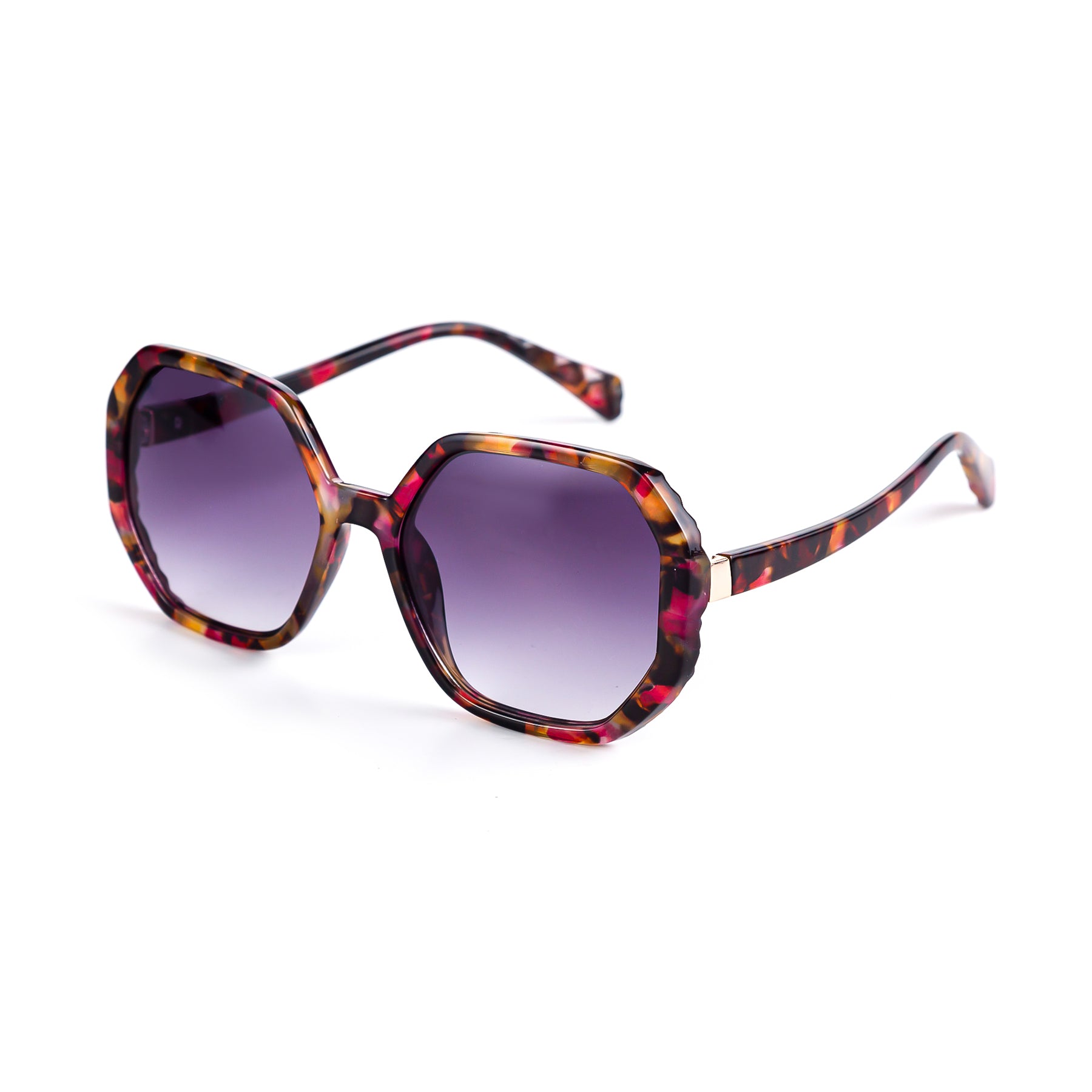 Geometric Octagon Sunglasses 5904