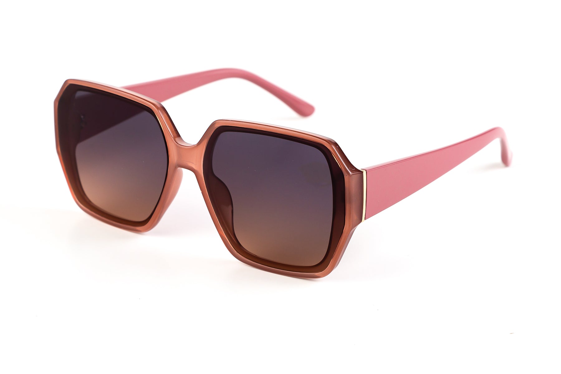 Oversized Hexagon Sunglasses 5905