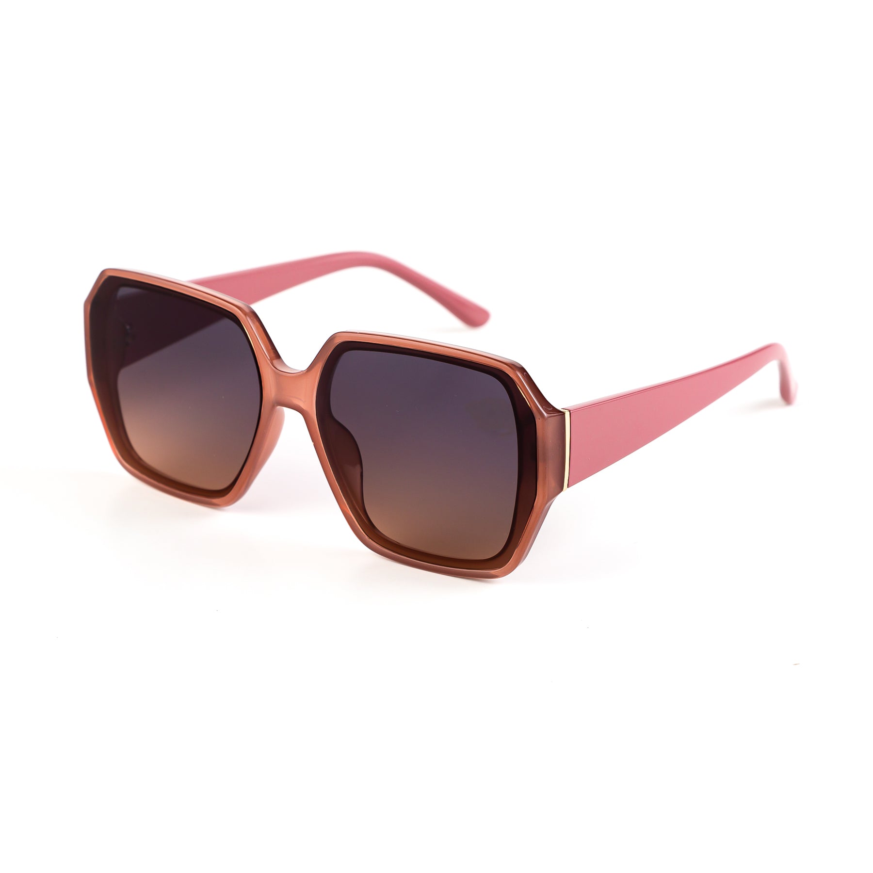 Oversized Hexagon Sunglasses 5905