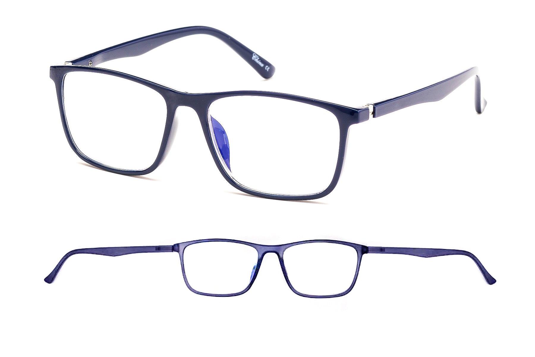 Mens Fashion Blue Light Plano Glasses 812pl