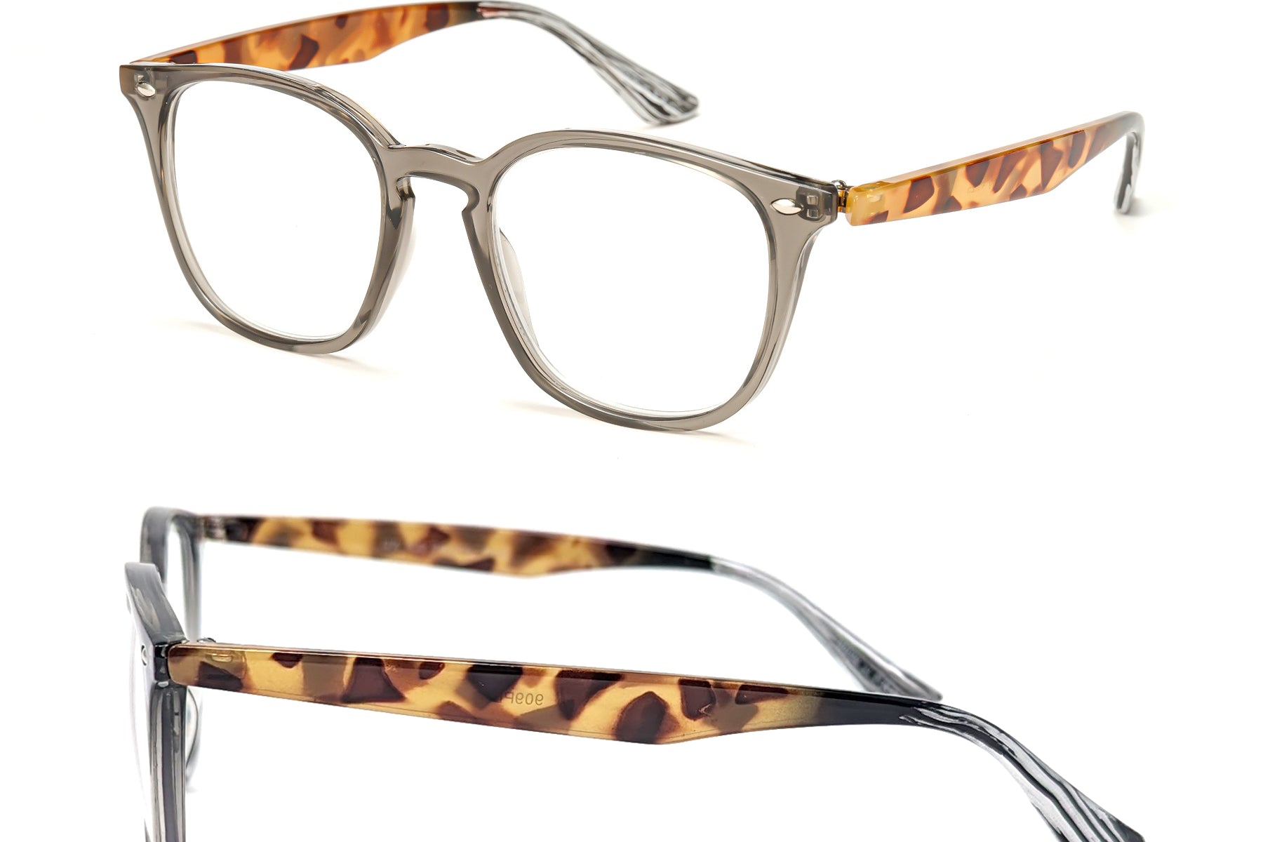 Square Retro Blue Light Plano Glasses 909pl