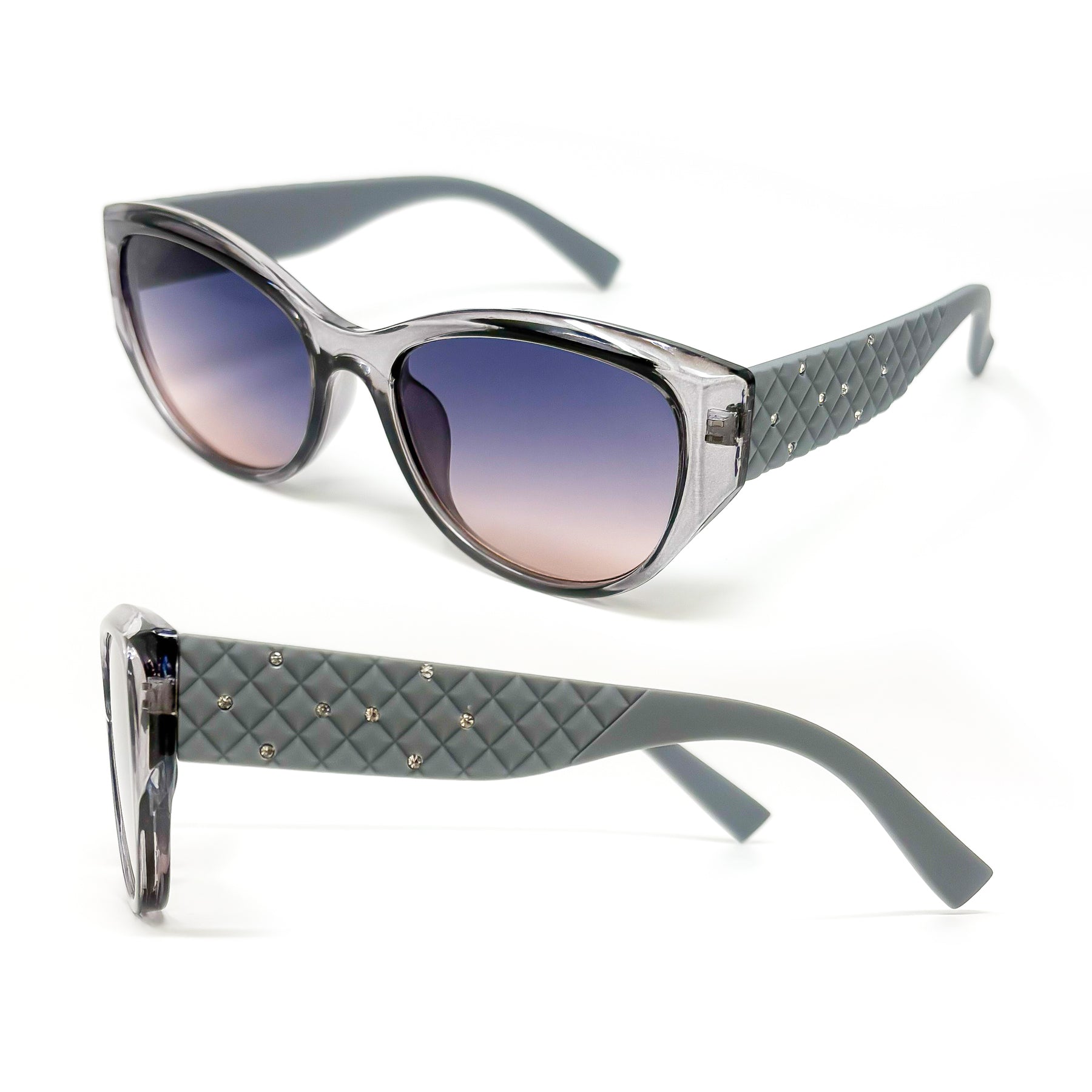 Cat Eye Rhinestone Sunglasses 8727