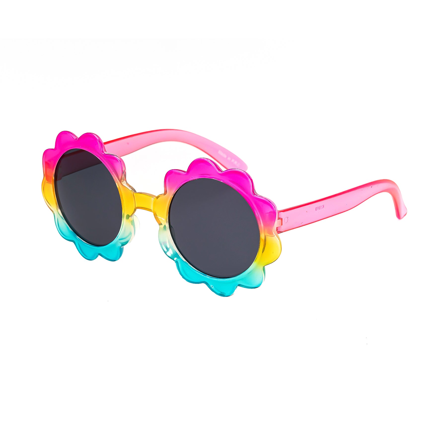 Rainbow Floral Kids Sunglasses k1909